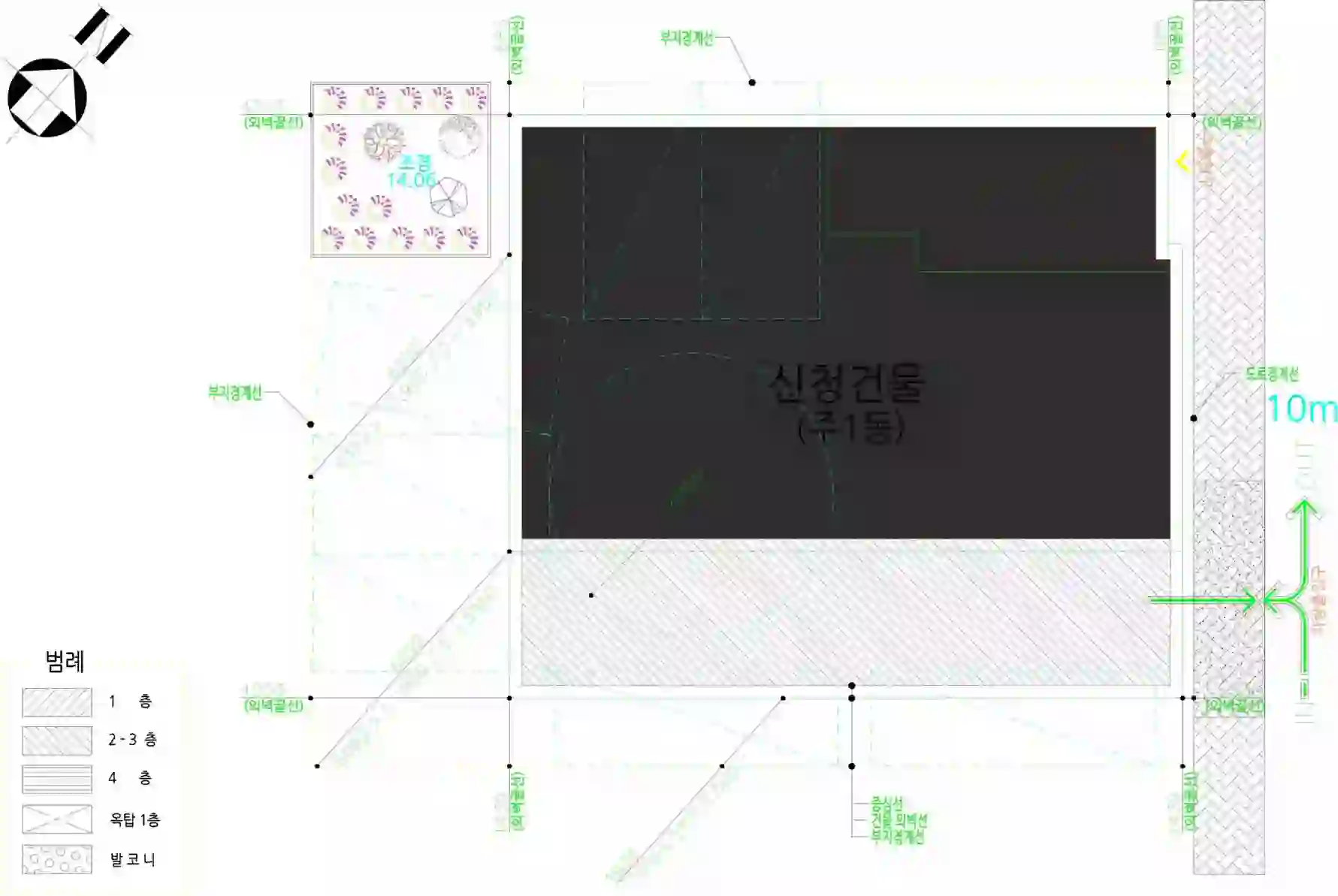 봉산리 1186 배치도 이미지